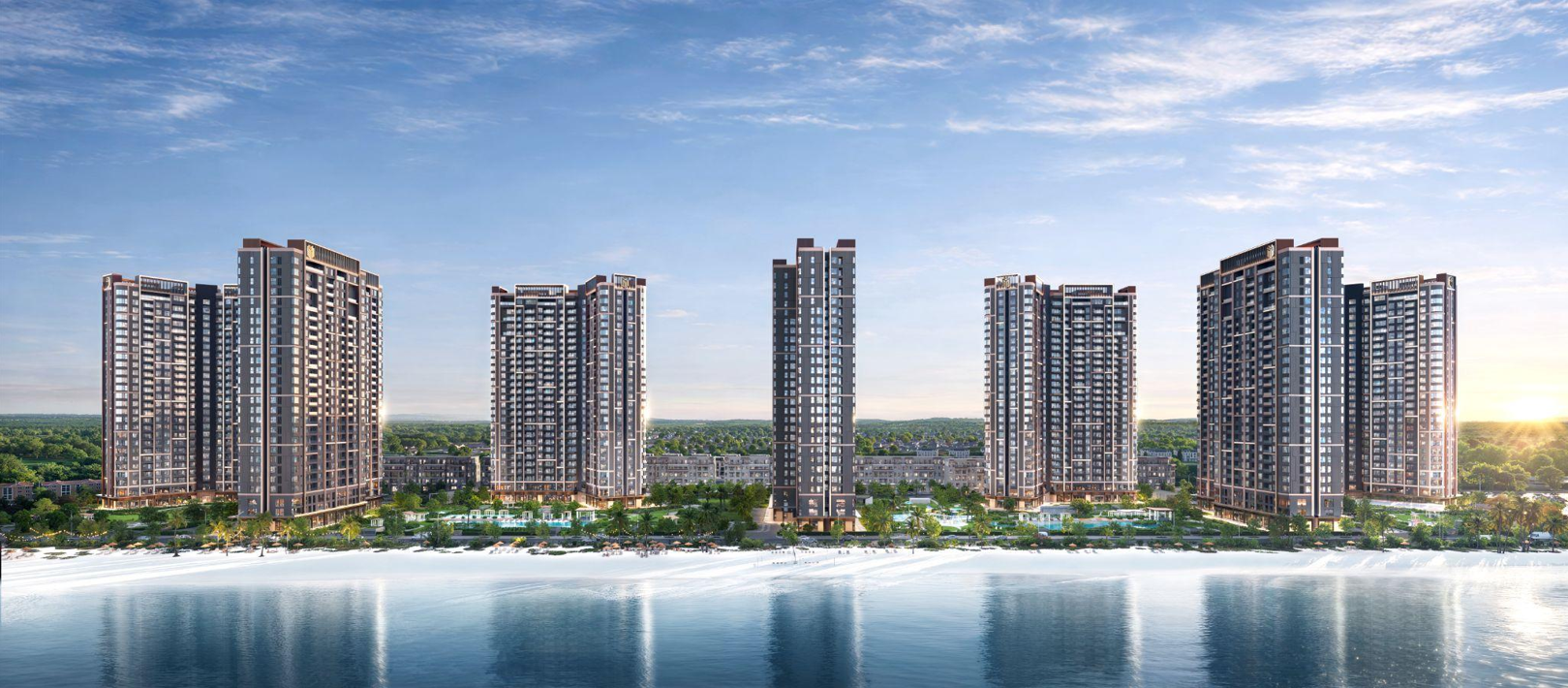 Masteri Grand Coast nằm trực diện và ôm trọn biển hồ Wonder Wave Park, mở ra tầm nhìn khoáng đạt đầy cảm hứng.