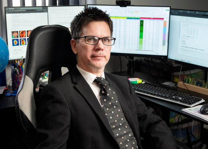 Adam Mackay. Ảnh: Telepraph