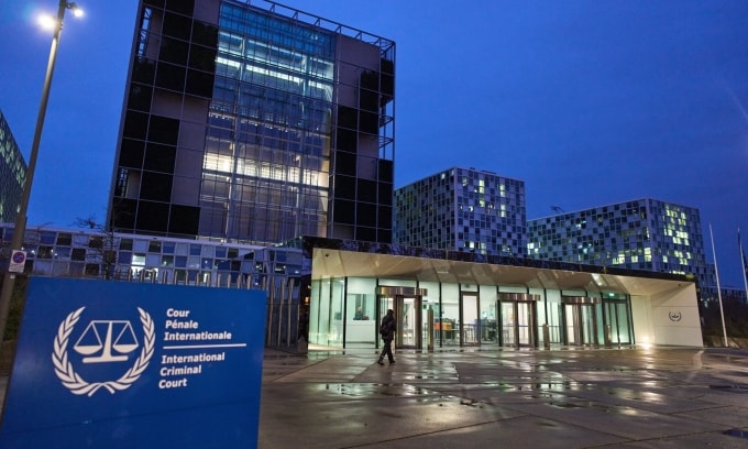 Trụ sở Tòa án Hình sự Quốc tế (ICC) ở The Hague, Hà Lan. Ảnh: AP
