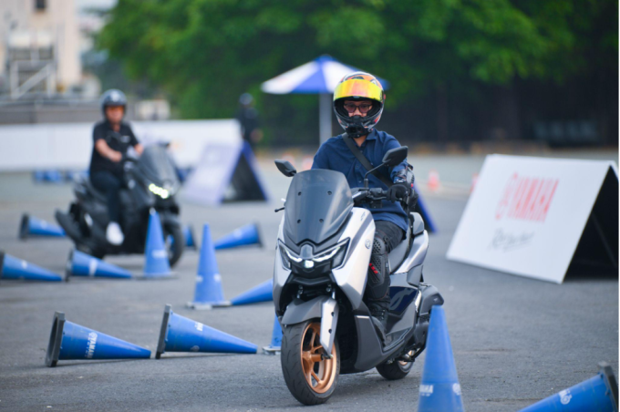 Động cơ Blue Core 155 và công nghệ van biến thiên VVA được phát triển hướng đến khả năng vận hành cân bằng giữa hiệu suất và mức tiêu hao nhiên liệu. Ảnh: Yamaha