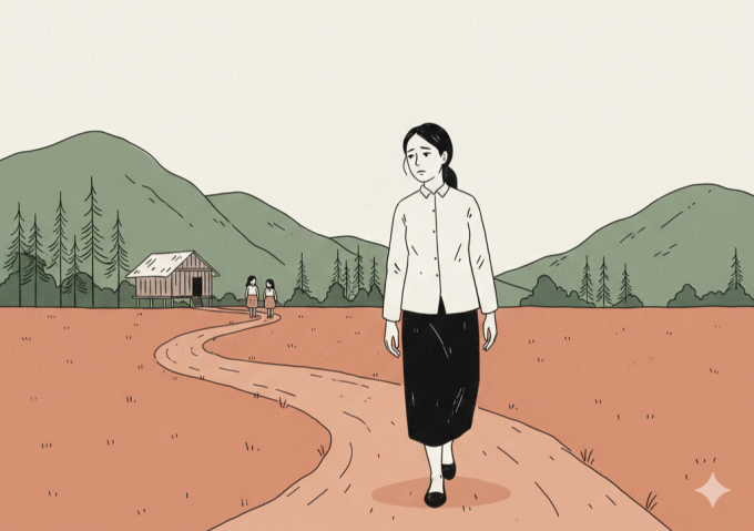 Vì quá nghèo, sau chia tay tôi không thể mang theo hai con