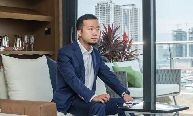 Chen Zhi, chủ tịch tập đoàn Prince Group. Ảnh: Facebook/Oriental Times