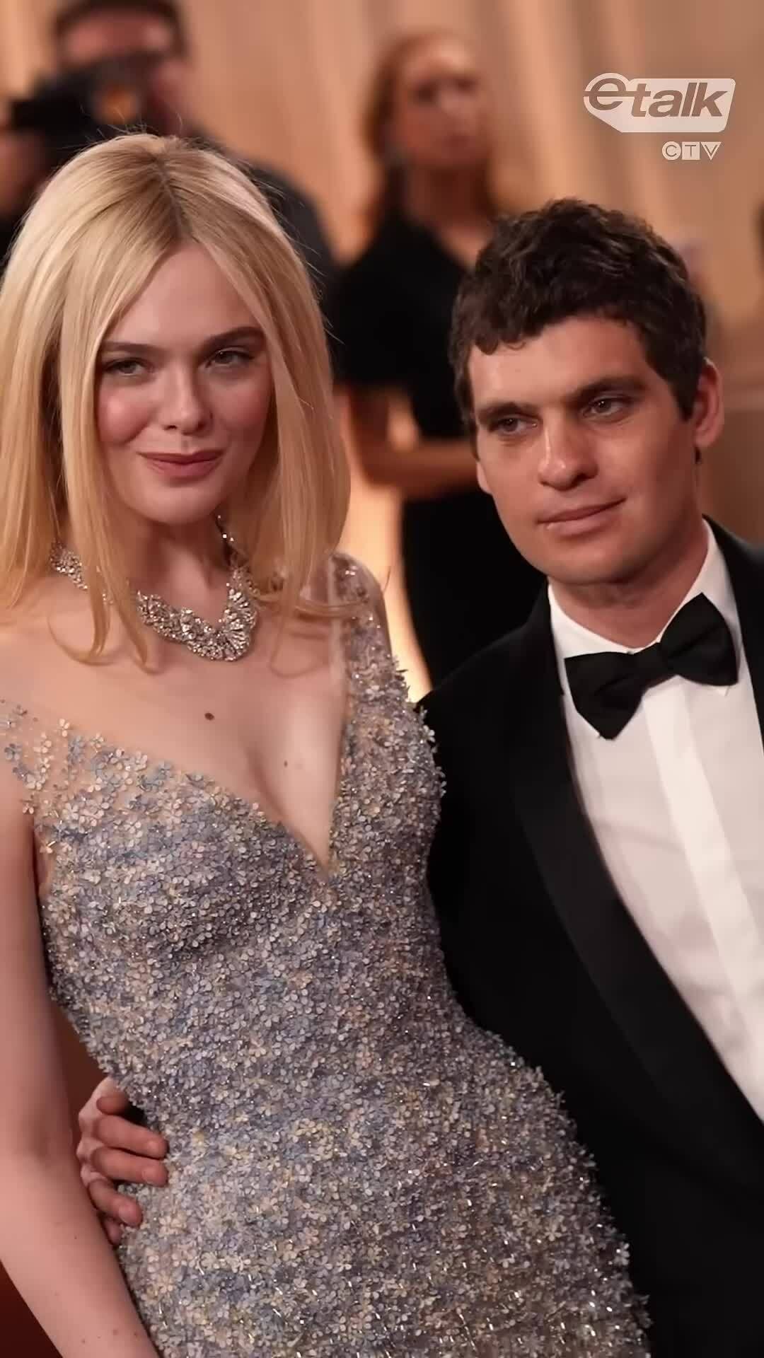 Elle Fanning ở Quả Cầu Vàng 2026
