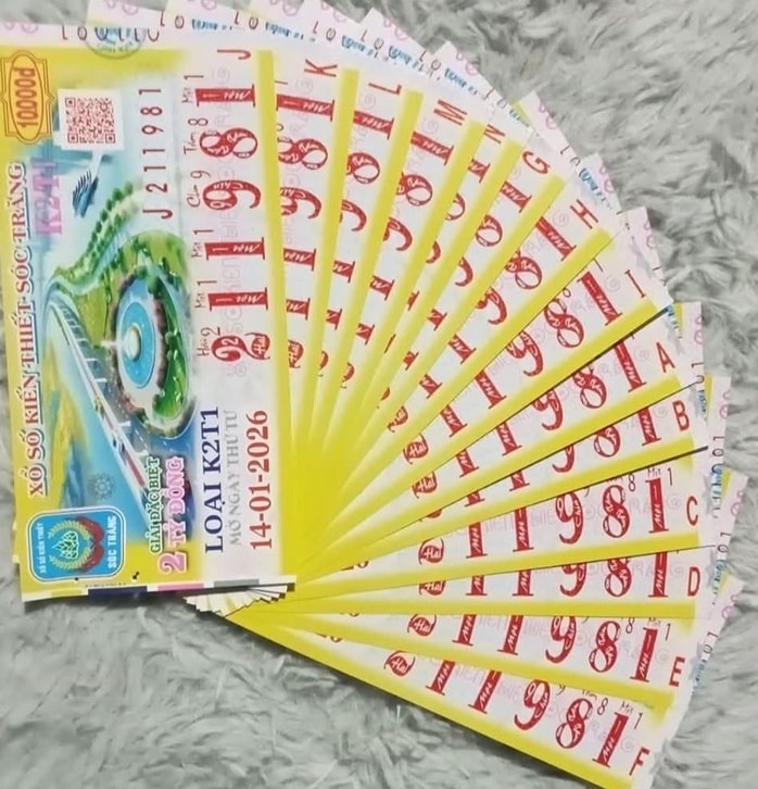 Xổ số miền Nam 15 - 1: Nhiều người trúng số ở TPHCM , Cần Thơ , Cà Mau - Ảnh 2.