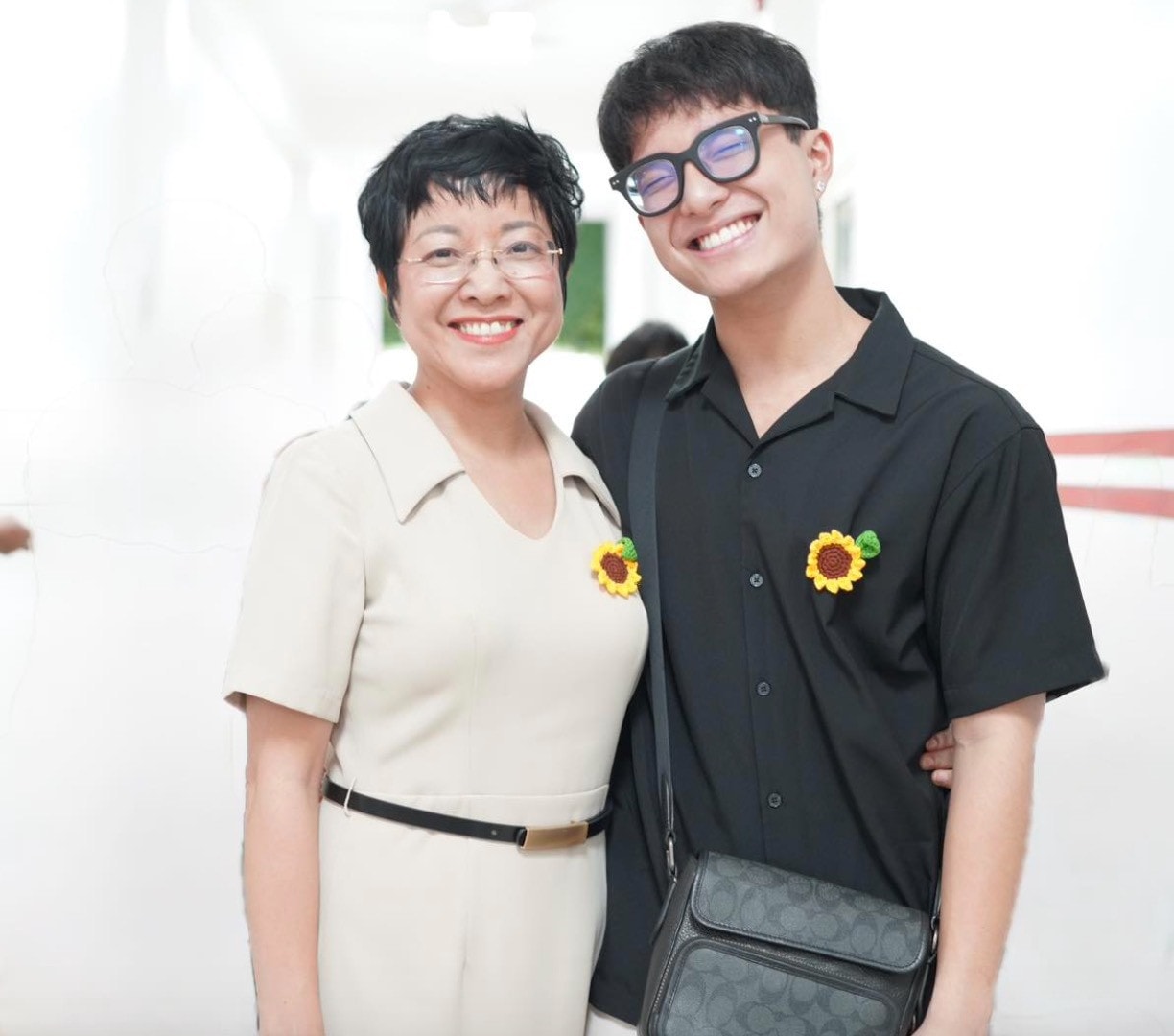 Thảo Vân hạnh phúc khi có con trai trưởng thành, ngoan ngoãn.