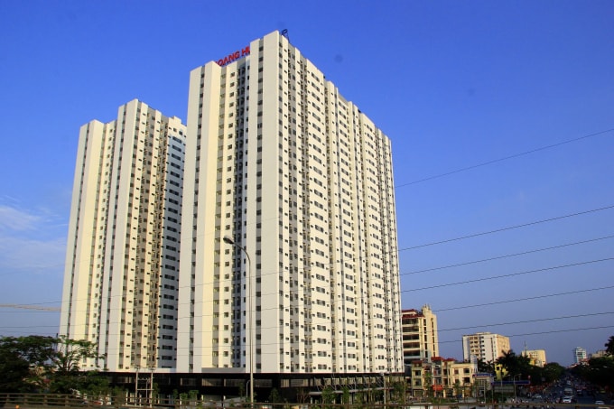 Chung cư HH1 - HH2 Đổng Quốc Bình dành cho người thu nhập thấp ở Hải Phòng. Ảnh: Lê Tân