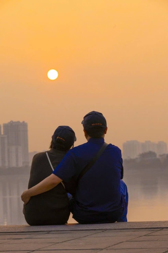 Tình cảm của ông Trường và vợ khiến nhiều người ngưỡng mộ. Ảnh: Nhân vật cung cấp