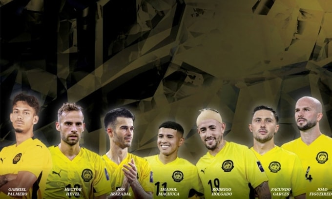 7 cầu thủ nhập tịch Malaysia bị cấm thi đấu. Ảnh: NST