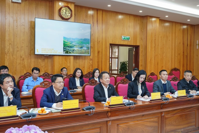 Sự kiện diễn ra chiều 15/1. Ảnh: Cổng thông tin điện tử tỉnh Lâm Đồng