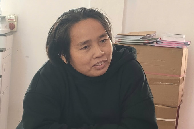 Nghi can Hải tại cơ quan điều tra. Ảnh: Công an cung cấp