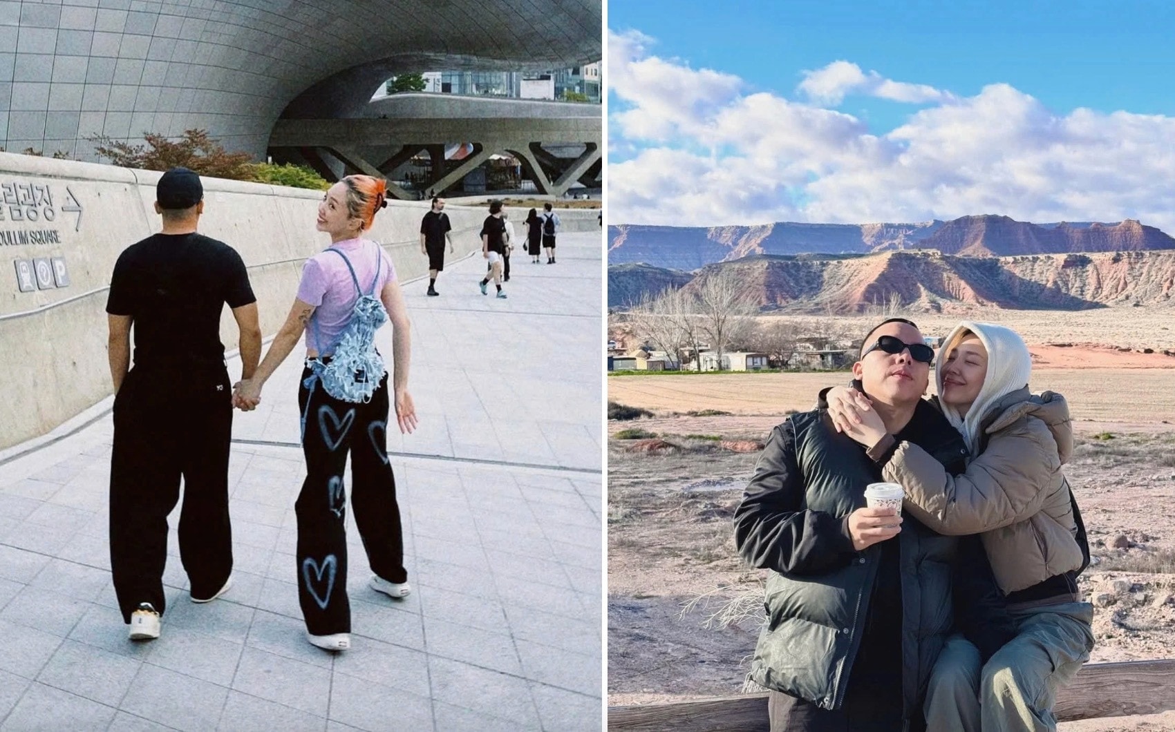 Cặp đôi đồng hành với nhau trong công việc lẫn cuộc sống.