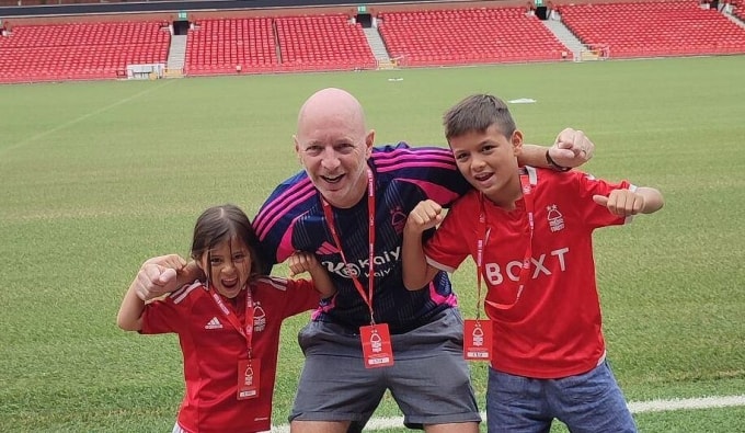 Paul Holland ở Nottingham, Anh, tháng 7/2025. Ảnh: Nhân vật cung cấp