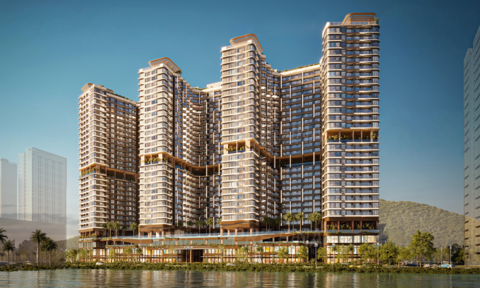 Phối cảnh dự án Imperia Holiday Hạ Long trên lô đất được MIK Group mua lại từ BIM Group. Ảnh: MIK