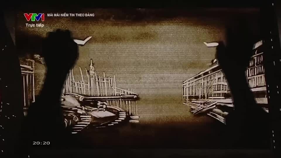 Tranh cát về lịch sử phát triển Đảng