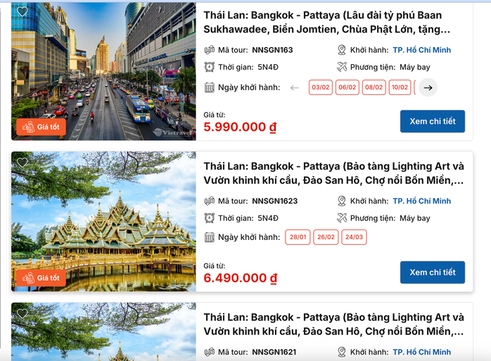 Giá tour Tết 2026 đi Thái Lan , Singapore tăng cao , du khách cần lưu ý gì? - Ảnh 2.