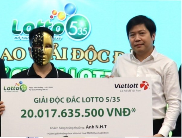 Một thanh niên trúng Vietlott hơn 20 tỉ đồng "hết sức bất ngờ" - Ảnh 1.