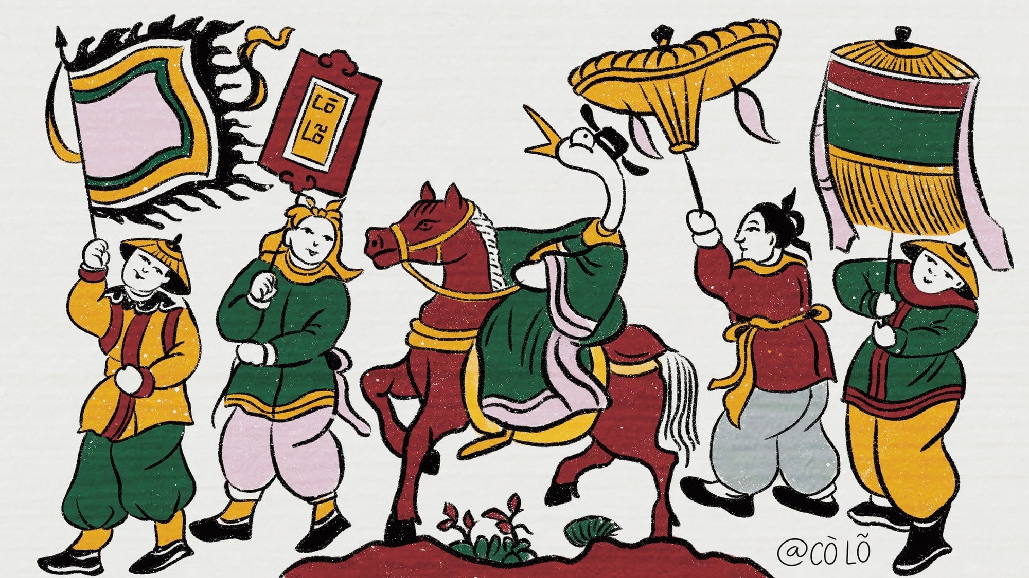 Sự sáng tạo, ''bắt trend'' khiến Cò Lõ trở thành nhân vật được yêu thích trên mạng xã hội.