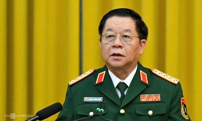 Đại tướng Nguyễn Trọng Nghĩa, Chủ nhiệm Tổng cục Chính trị Quân đội nhân dân Việt Nam. Ảnh: Giang Huy