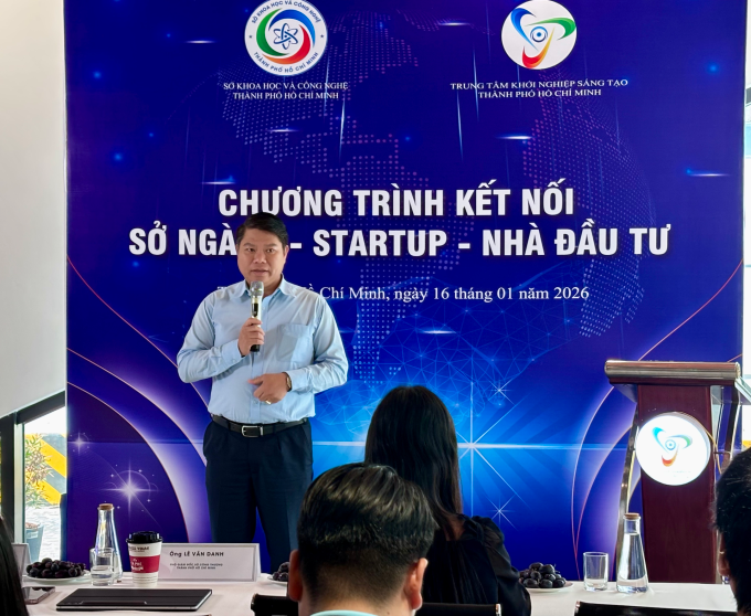 Ông Lê Văn Danh, Phó giám đốc Sở Công Thương TP HCM. Ảnh: Sihub