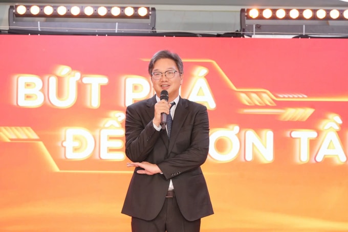 Ông Nguyễn Hoàng Linh, Tổng Giám đốc MSB chia sẻ về lộ trình phát triển nhân tài. Ảnh: MSB