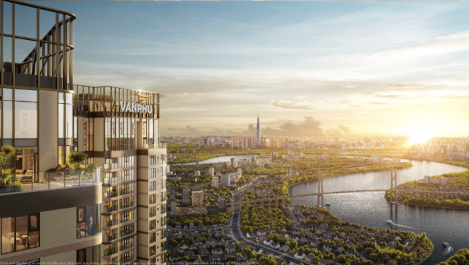 Phú Thuận quy tụ nhiều dự án bất động sản quy mô. Ảnh: Văn Phú