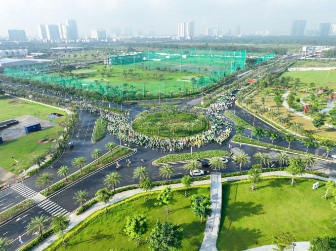 Cung đường trực tiếp dẫn về khu đô thị quốc tế The Global City. Ảnh: Nhi Nguyễn