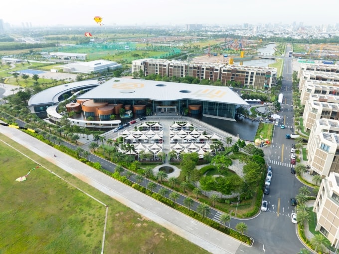 The Global City thừa hưởng lợi thế hạ tầng của trục Liên Phường. Ảnh: Nhi Nguyễn