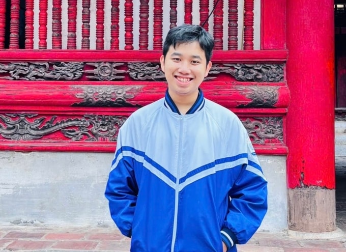 Nguyễn Lê Nhật Nam. Ảnh: Nhân vật cung cấp