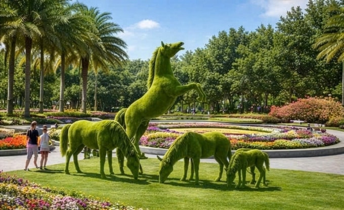 Phối cảnh tham khảo cho công trình tại khu đất Nhà thi đấu Phan Đình Phùng. Ảnh: Phát Đạt