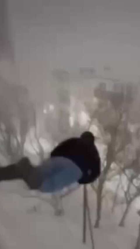 Bão tuyết chưa từng có ở vùng Viễn Đông Nga