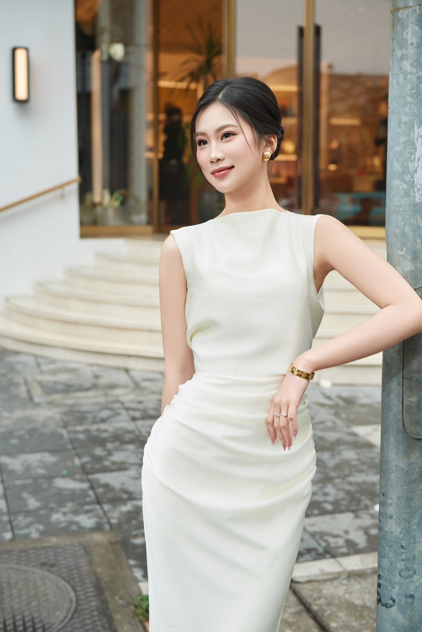 Nữ sinh quê Thanh Hóa tiếp tục gây chú ý tại Miss World Vietnam 2025- Ảnh 3.