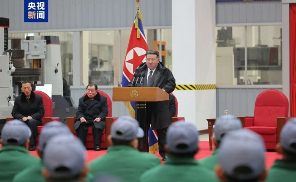 Nhà lãnh đạo Triều Tiên Kim Jong-un tham dự lễ khánh thành dự án hiện đại hóa giai đoạn 1 của Tổ hợp Cơ khí Longseong.