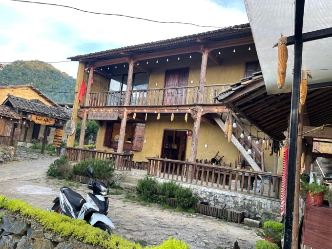 Ngôi nhà cũ trước khi chủ nhà phá dỡ. Ảnh: NVCC