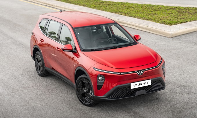 VinFast VF MPV 7 ra mắt thị trường Việt Nam ngày 20/1. Ảnh: VinFast