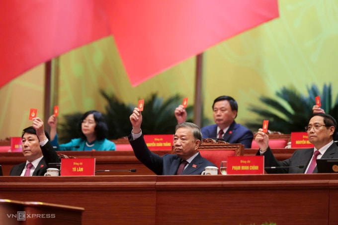 Lãnh đạo Đảng, Nhà nước tại phiên họp trù bị sáng 19/1. Ảnh: Giang Huy