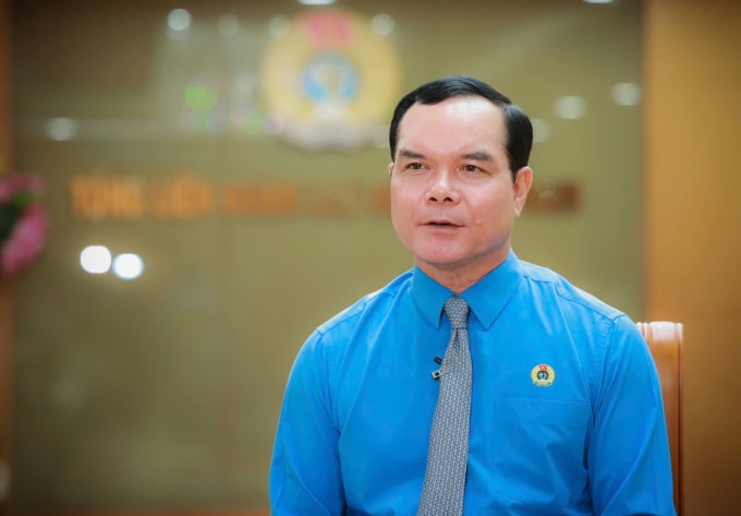 Ông Nguyễn Đình Khang - Ủy viên Ban Chấp hành Trung ương Đảng, Phó Chủ tịch Ủy ban Trung ương MTTQ Việt Nam. Ảnh: Hoàng Phong