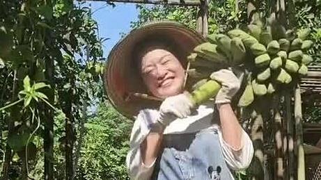 Vườn rau, cây trái rộng 3.500 m2 của nghệ sĩ Tú Oanh