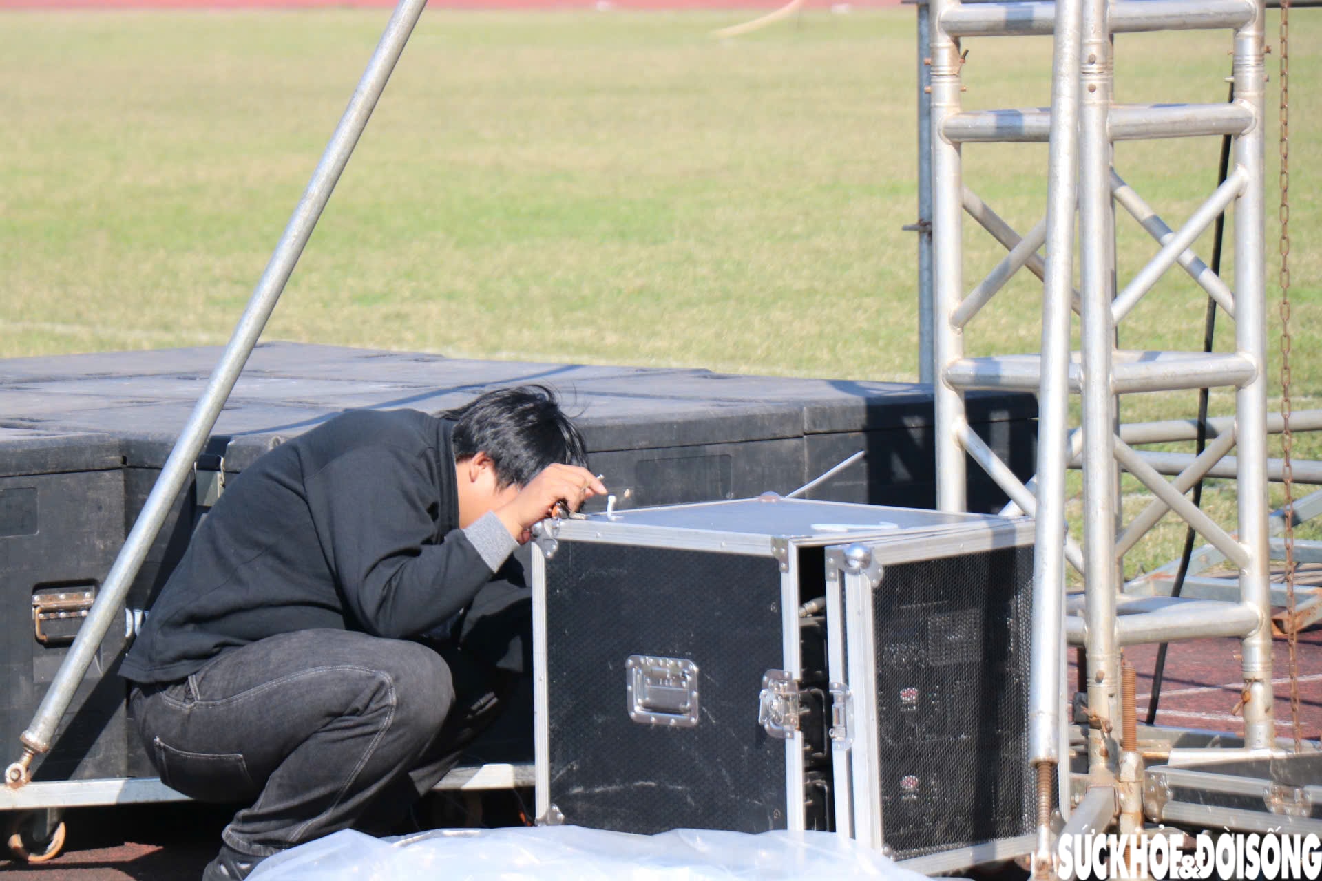 Cận cảnh màn hình LED 'khủng' ở Huế tiếp lửa U23 Việt Nam đấu U23 Trung Quốc- Ảnh 4.