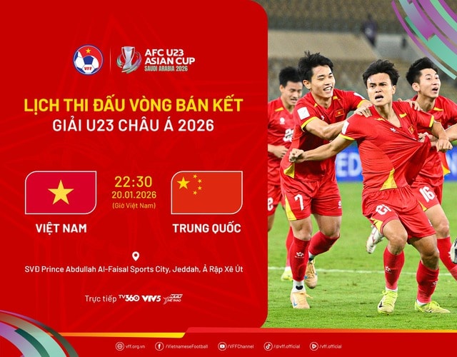 Xem trực tiếp U23 Việt Nam vs U23 Trung Quốc kênh nào tối nay 20/1?- Ảnh 1.