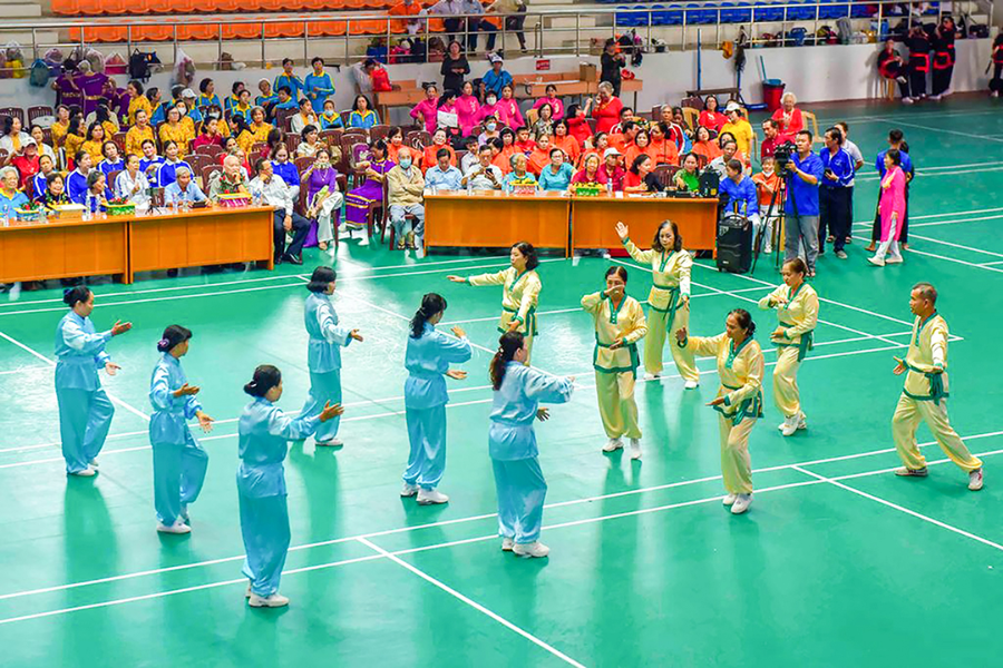 Tổ chức giao lưu thể dục dưỡng sinh tỉnh An Giang mở rộng lần thứ I_2022