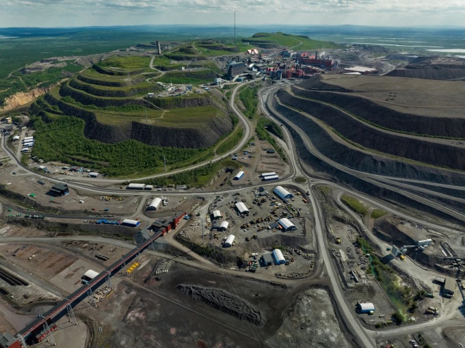 Dự án khai thác của LKAB tại Kiruna, Thụy Điển. Ảnh: LKAB