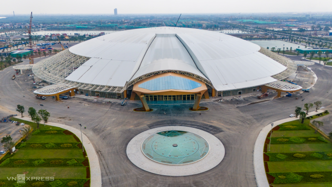 Trung tâm Hội chợ triển lãm quốc gia tại phường Đông Anh, thành phố Hà Nội. Ảnh: Giang Huy