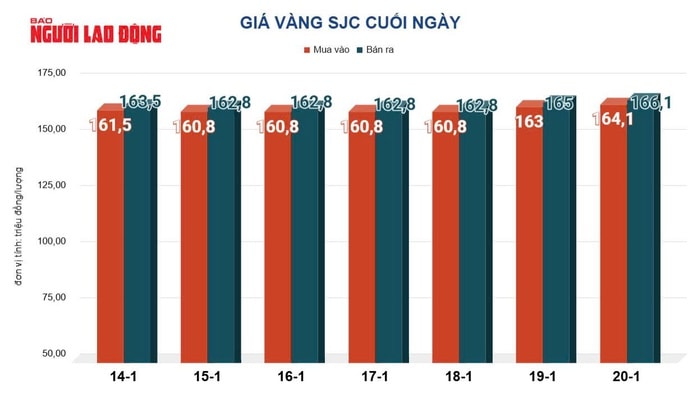 Giá vàng hôm nay 21-1: Giá vàng thế giới tăng hơn 100 USD - Ảnh 2.
