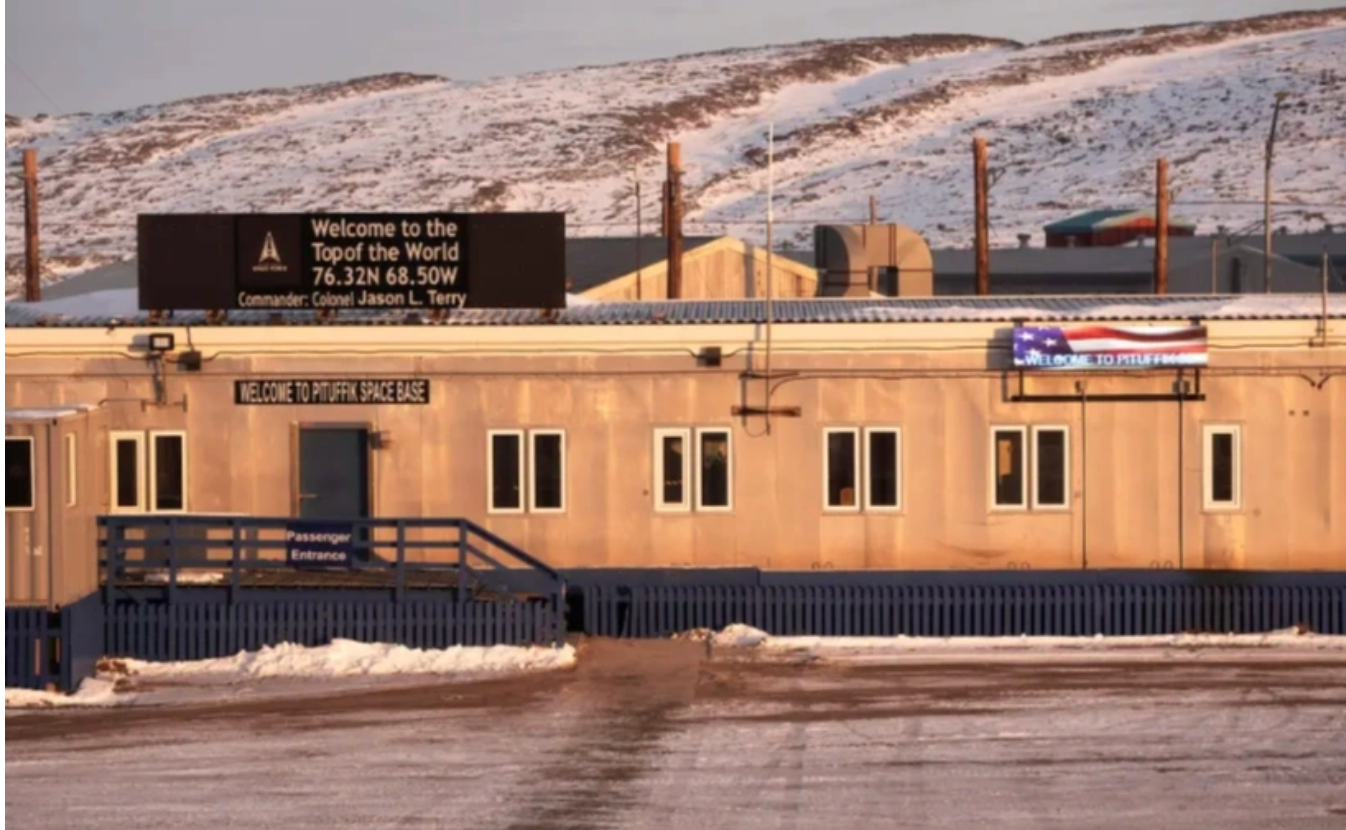 Căn cứ quân sự của Mỹ ở Greenland. Ảnh: AP