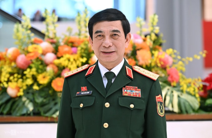 Đại tướng, Bộ trưởng Quốc phòng Phan Văn Giang. Ảnh: Giang Huy