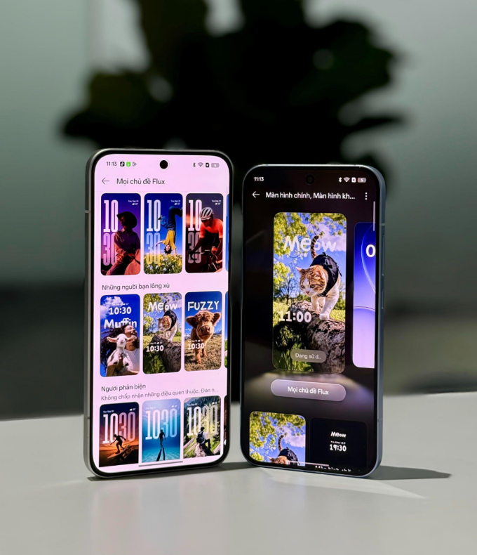 Người dùng có thể cá nhân hóa giao diện theo sở thích. Ảnh: Oppo