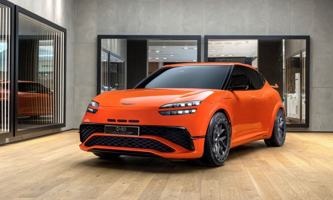 Xe điện Genesis GV60 Magma bản concept. Ảnh: Genesis