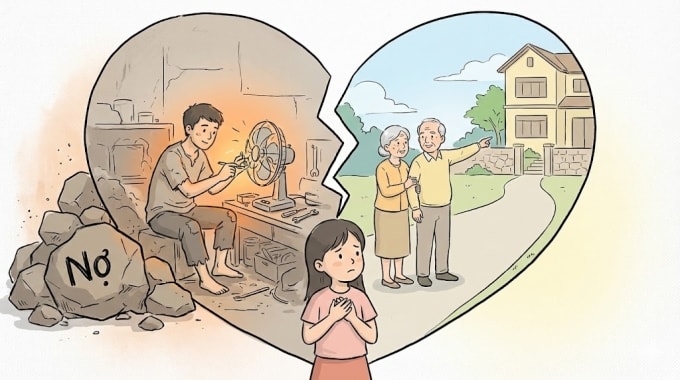 Bố mẹ muốn con rể có nhà thành phố nhưng tôi lại yêu chàng trai đang gánh nợ