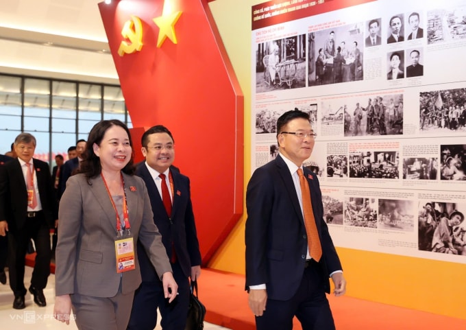 Phó chủ tịch nước Võ Thị Ánh Xuân tại Đại hội. Ảnh: Giang Huy