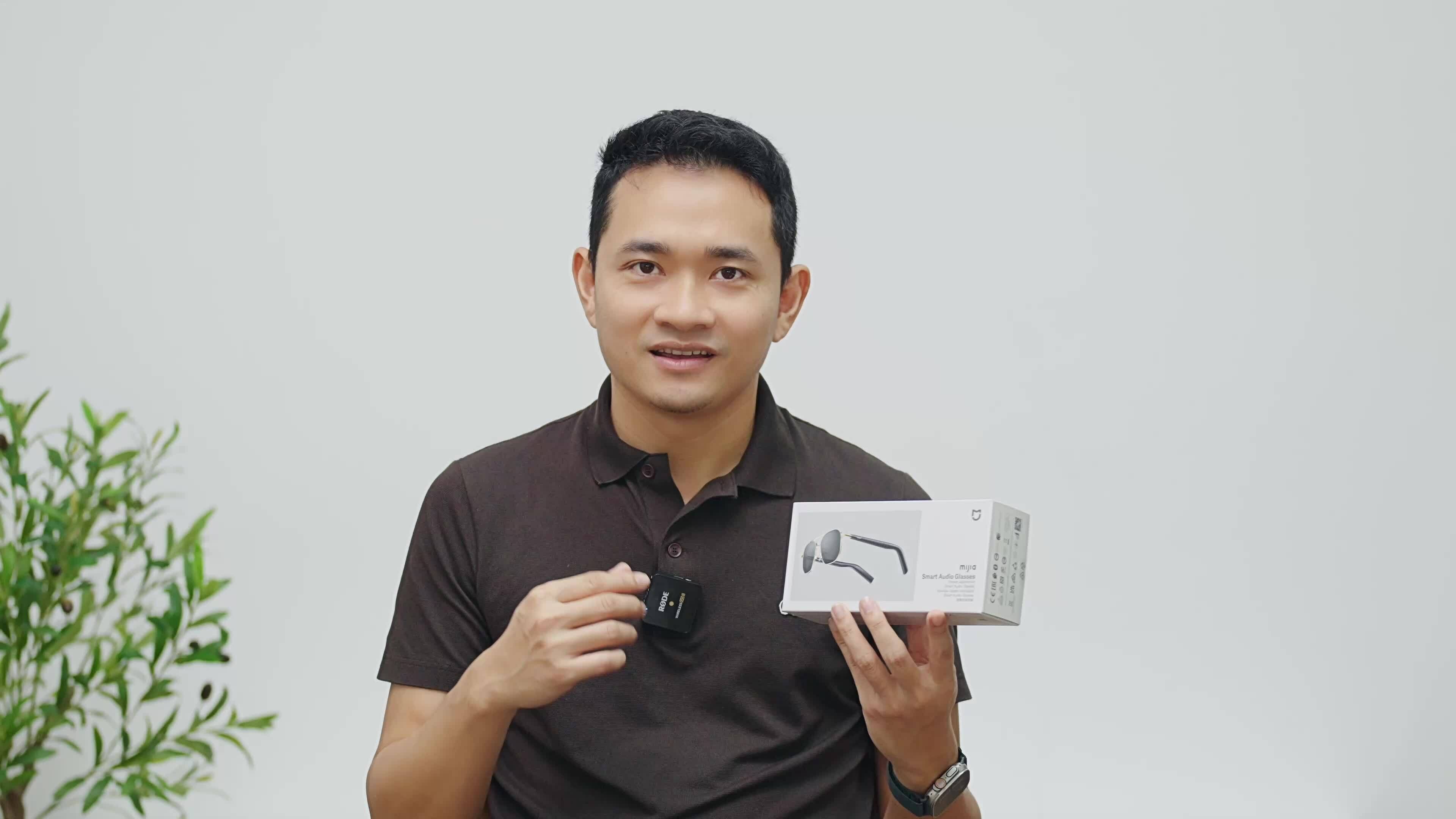 Kính thông minh tích hợp ghi âm cuộc gọi của Xiaomi